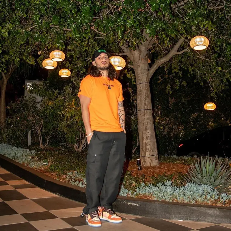 Russ outfit in Anti Social Social Club, Nike, and Heron Preston, 2022