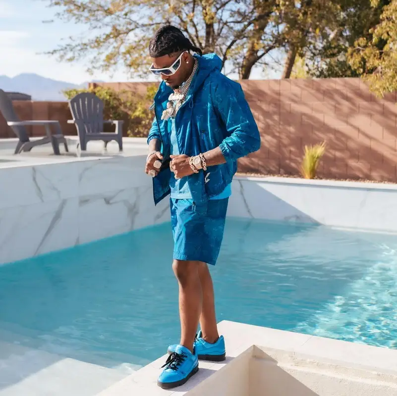 CJ So Cool outfit in Louis Vuitton, 2022