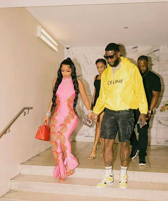 Gucci Mane outfit in Alyx and Celine, 2022