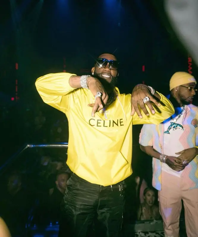 Gucci Mane outfit in Alyx and Celine, 2022
