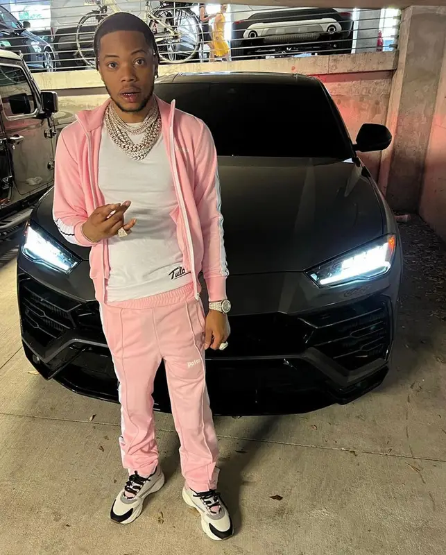 Lil Migo outfit in Palm Angels and Dior, 2022