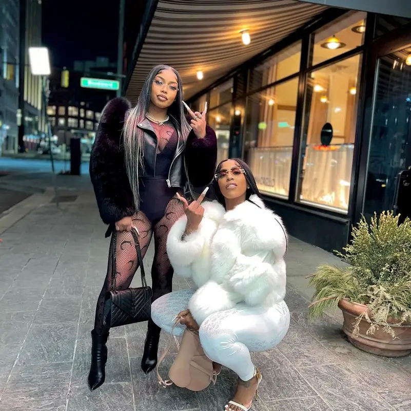 Kash Doll outfit in Dior, Cartier, and Tom Ford, 2022