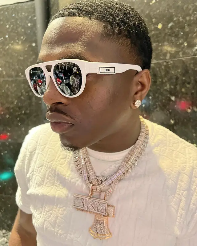 Bankroll Freddie outfit in Amiri and Dior, 2022