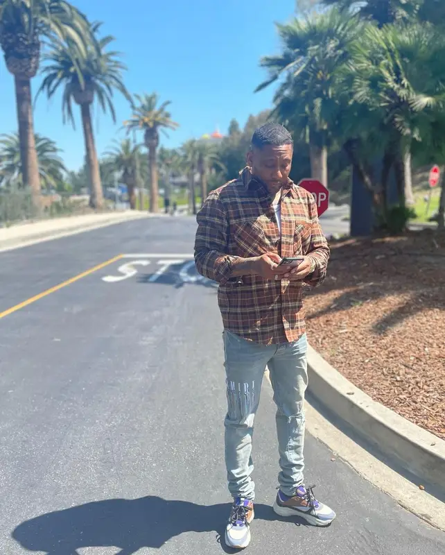 Jermaine outfit in Amiri and Dior, 2022