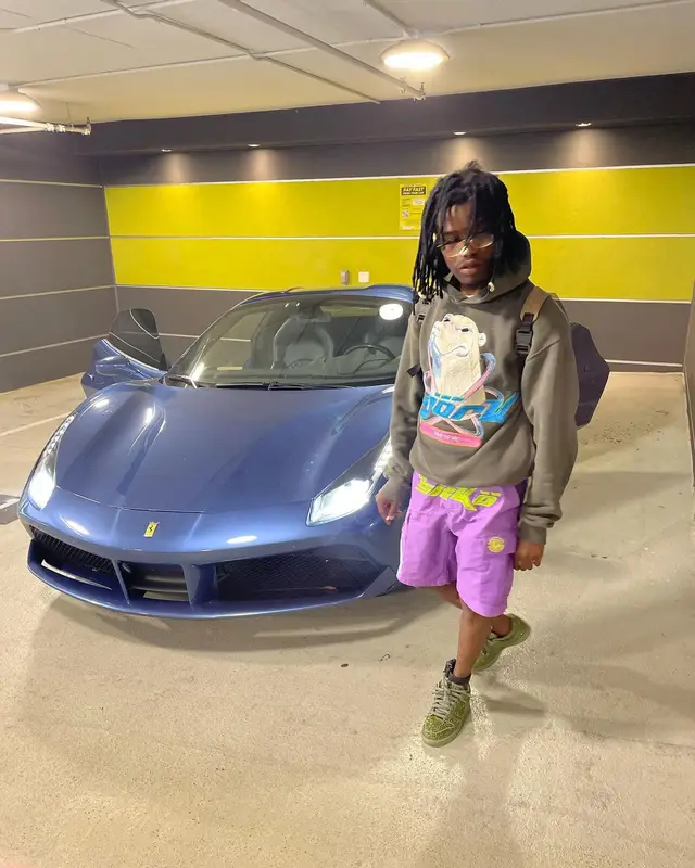 Ian Connor outfit in Nike, Gucci, and Cactus Plant Flea Market, 2021