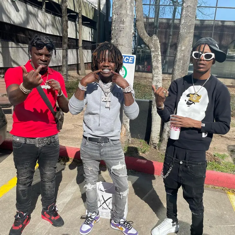 Jackboy outfit in Dior, Amiri, and Playboy, 2022