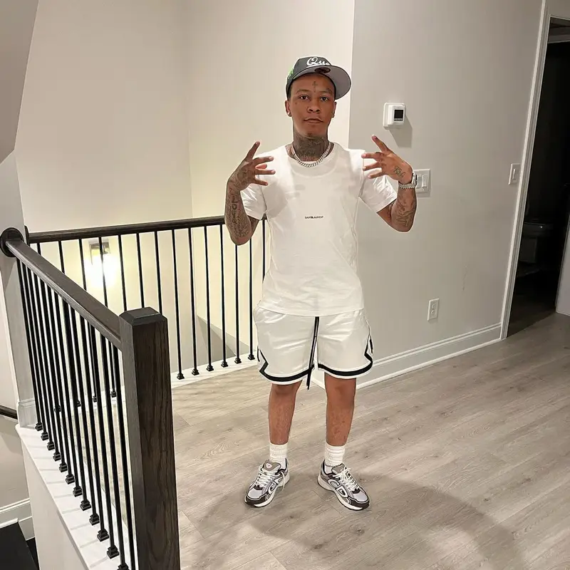 SG Tip outfit in Saint Laurent, Amiri, and Dior, 2022