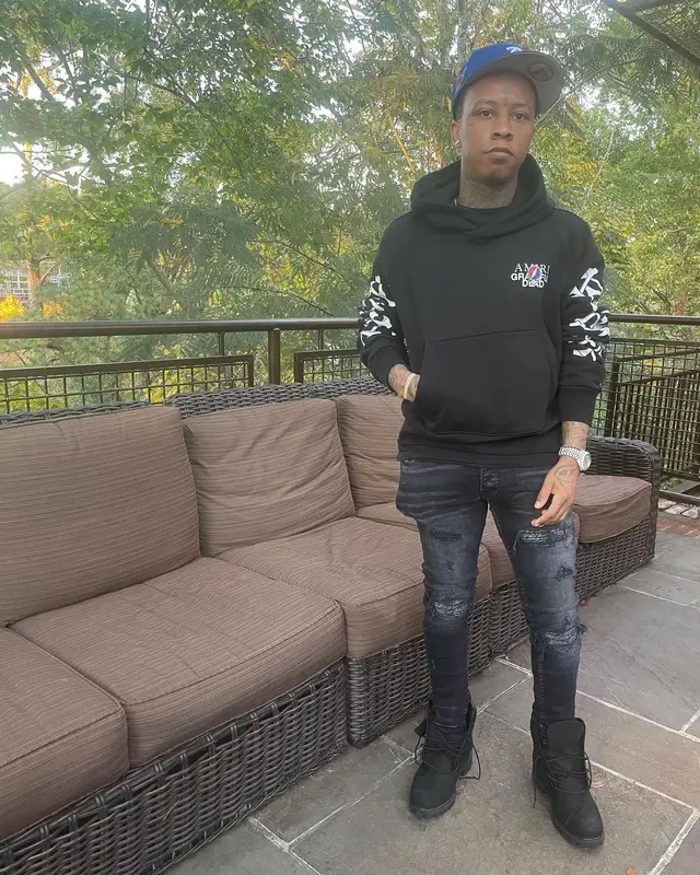 SG Tip outfit in Amiri, Timberland, and Grateful Dead, 2021