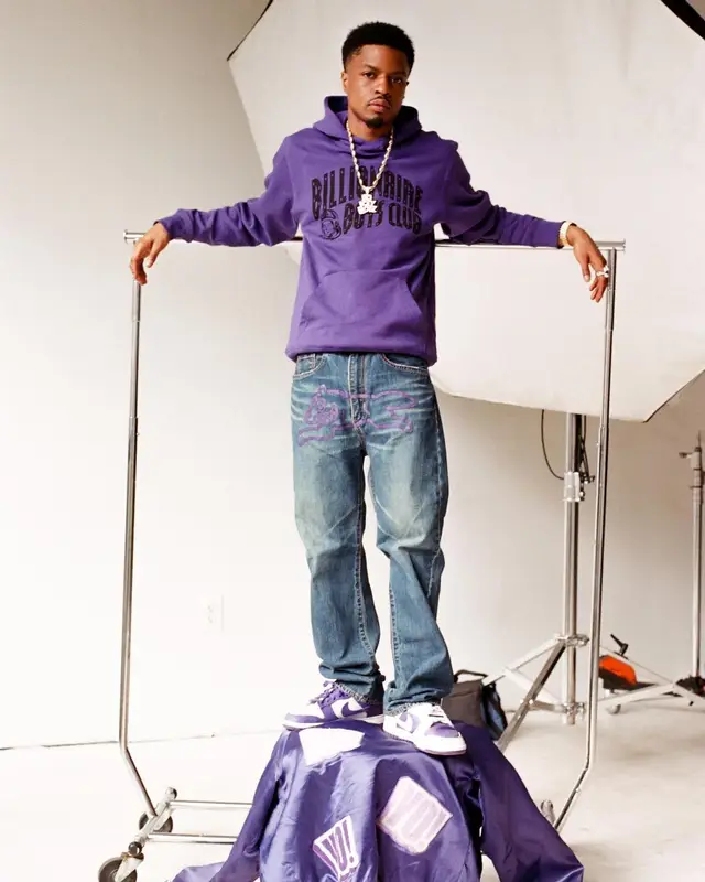 Pierre Bourne outfit in Billionaire Boys Club and Nike, 2022