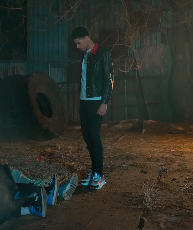 Jay Critch outfit in Dior and Amiri, 2022