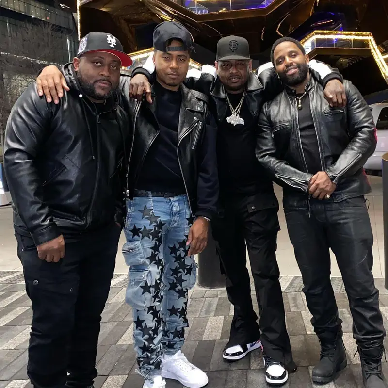 Nas outfit in Amiri, Bottega Veneta, and Chemist, 2022