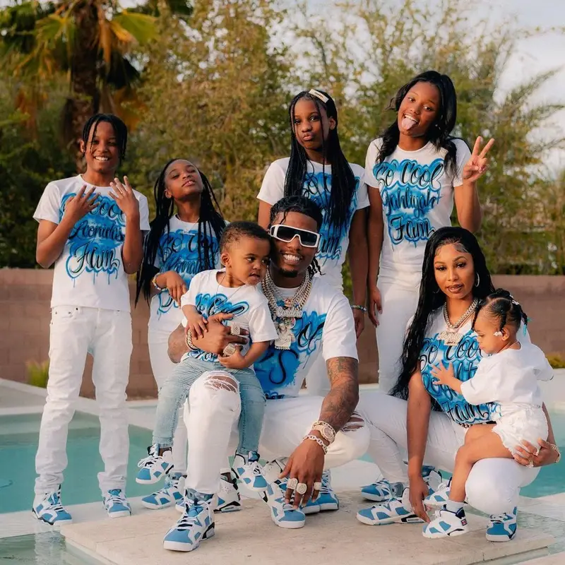 CJ So Cool outfit in Amiri, Nike, and Louis Vuitton, 2022