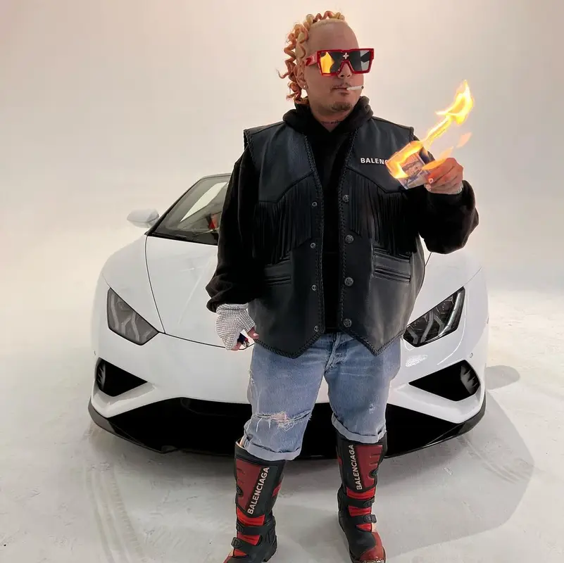 Nessly outfit in Thirteen Studios, Balenciaga, and Louis Vuitton, 2022