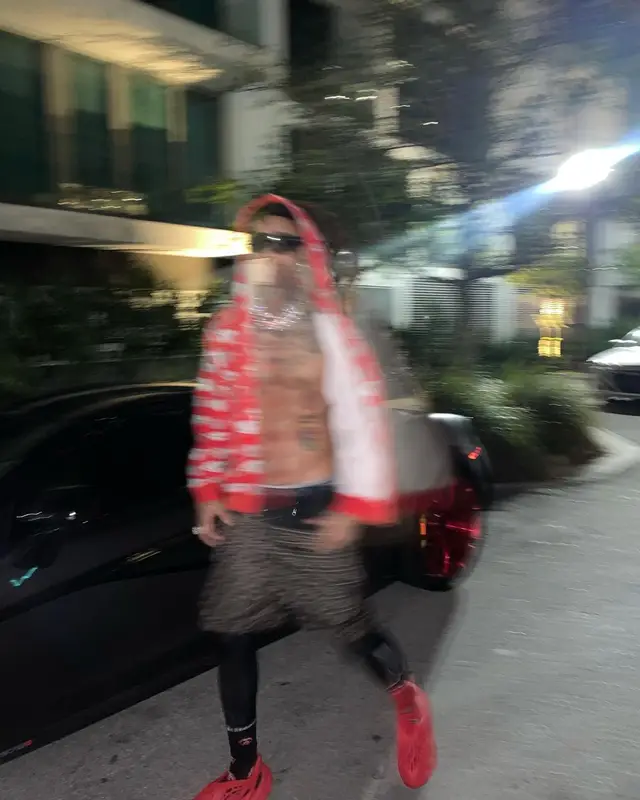 Ronny J outfit in Billionaire Boys Club, Prada, and Fendi, 2022