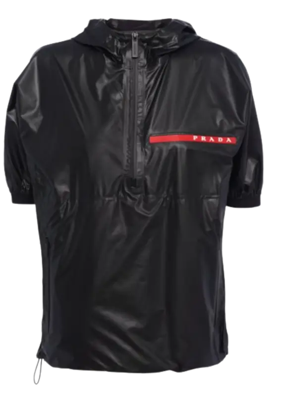Prada Black Light Nylon Jacket $2100