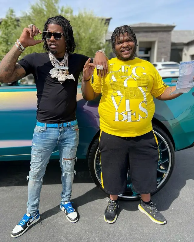 CJ So Cool outfit in Amiri, Fendi, and Louis Vuitton, 2022