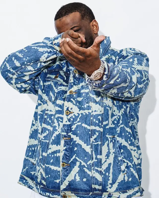 Maxo Kream outfit in Stayav8ted and Slumped, 2022