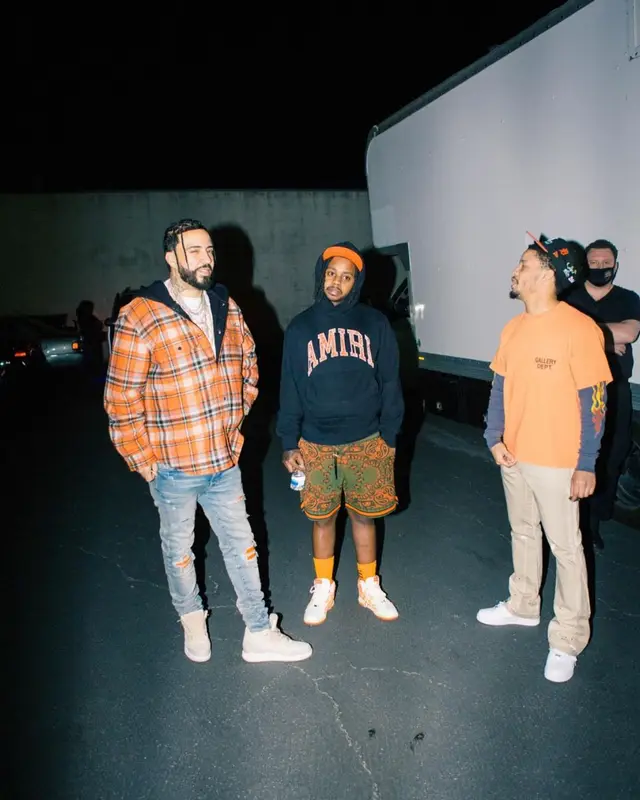 Babyface Ray outfit in Amiri, 2022