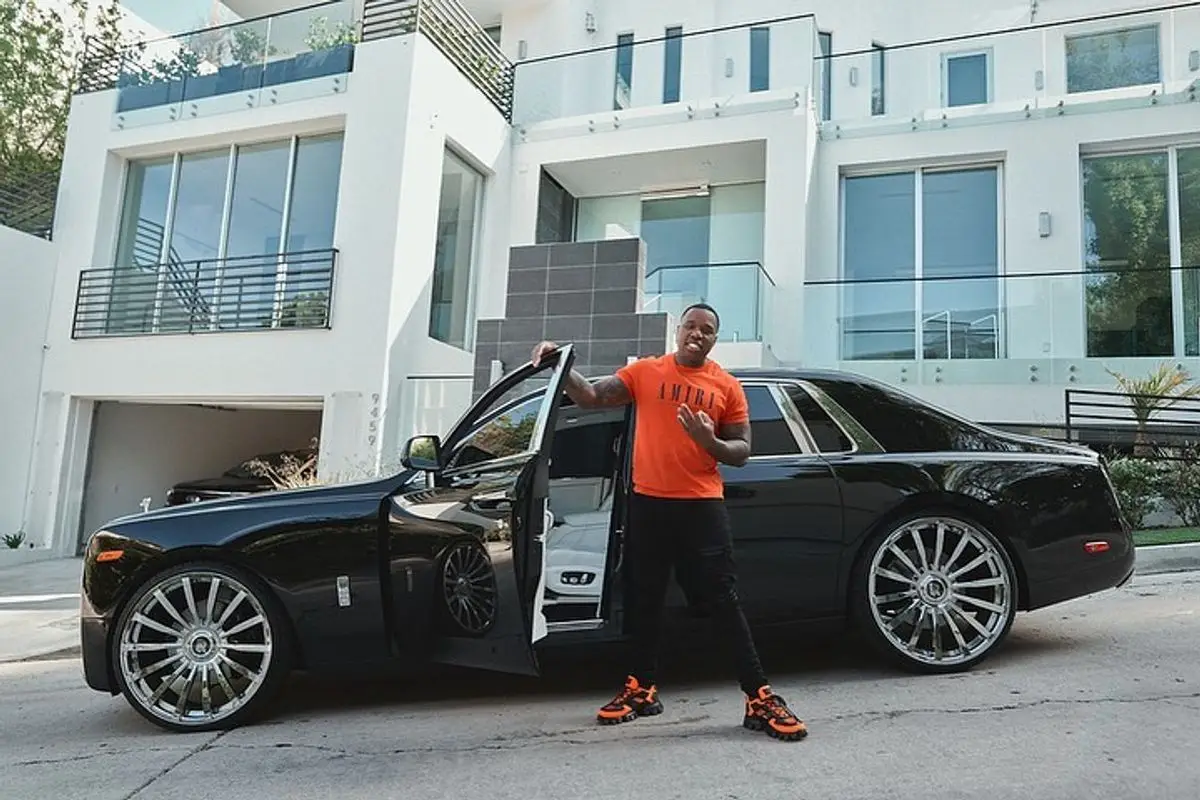 BandMan Kevo outfit in Amiri and Prada, 2022