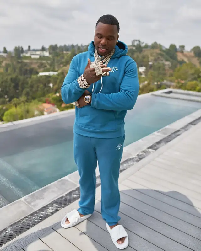 BandMan Kevo outfit in Louis Vuitton, 2022