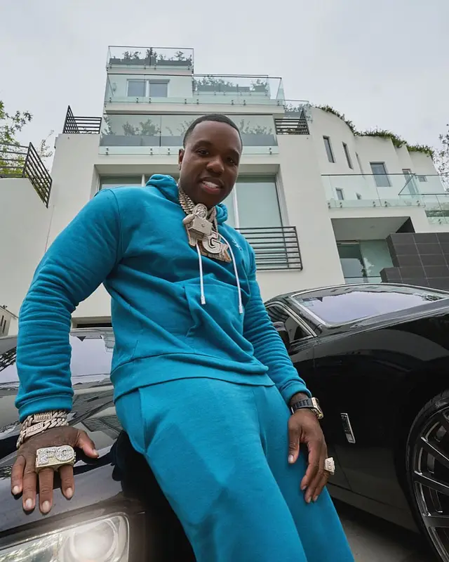BandMan Kevo outfit in Louis Vuitton, 2022