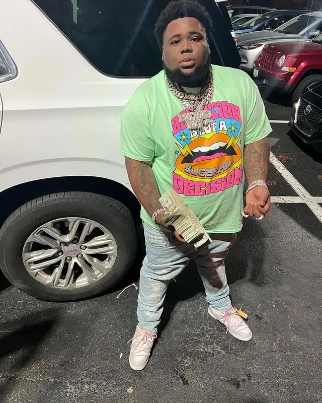Rod Wave outfit in Sugarhill, 2022