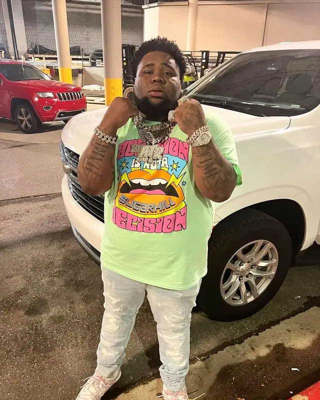 Rod Wave outfit in Sugarhill, 2022