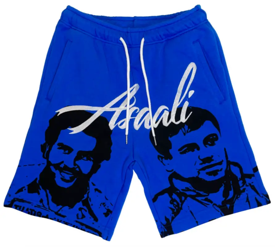 Asaali Royal Blue Sweat Shorts $180