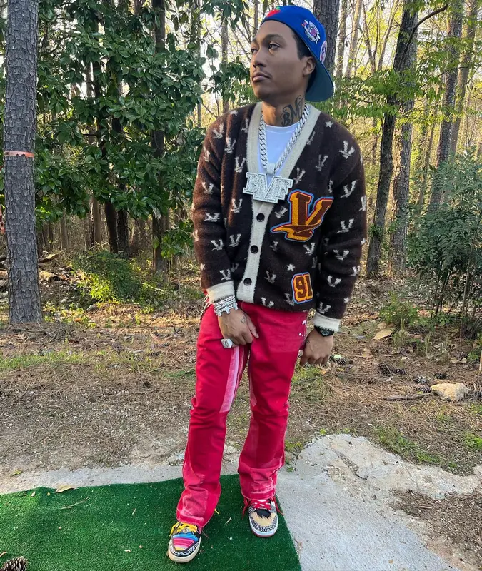 Lil Meech outfit in Vicieux, Gallery Dept., and Nike, 2022