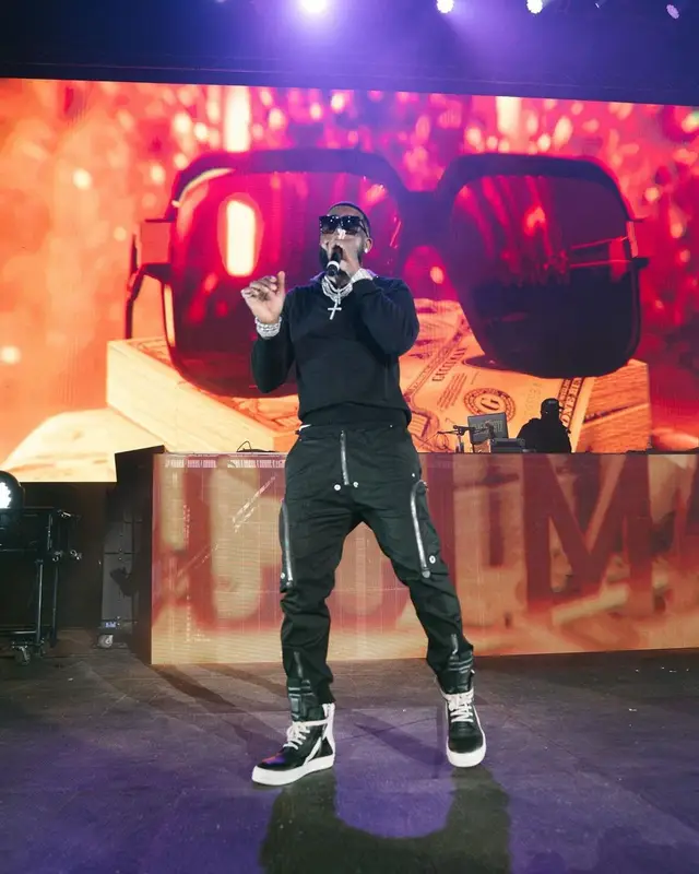 Gucci Mane outfit in Paul Smith and Rick Owens, 2022