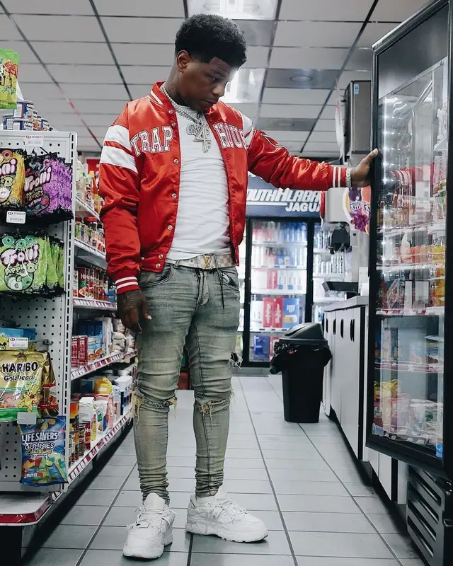Rylo Rodriguez outfit in Trap House, Maison Margiela, and Louis Vuitton, 2020