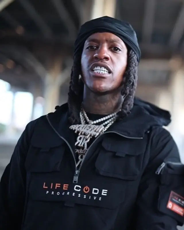 Rico Recklezz outfit in Life Code and Timberland, 2022