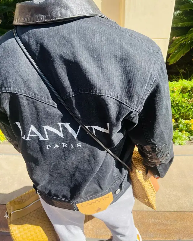 HitBoy outfit in Lanvin, Tod's, and Gallery Dept., 2022