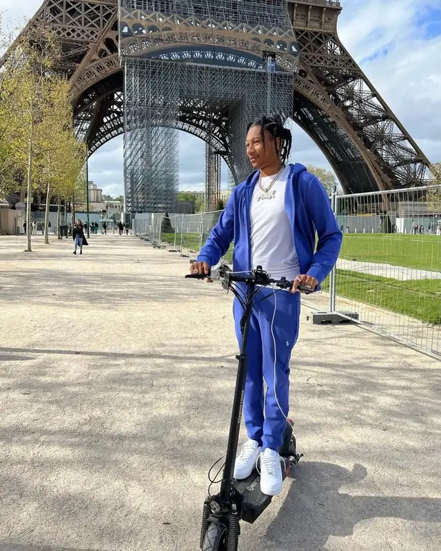 Digga D outfit in Polo Ralph Lauren, Ralph Lauren, and Nike, 2022