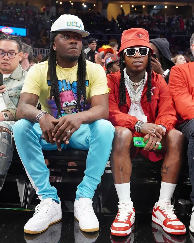 Jacquees outfit in Prada, 2022