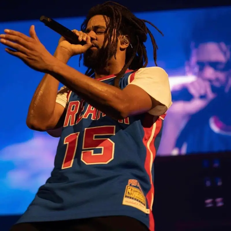 J. Cole outfit in Dreamer, 2021