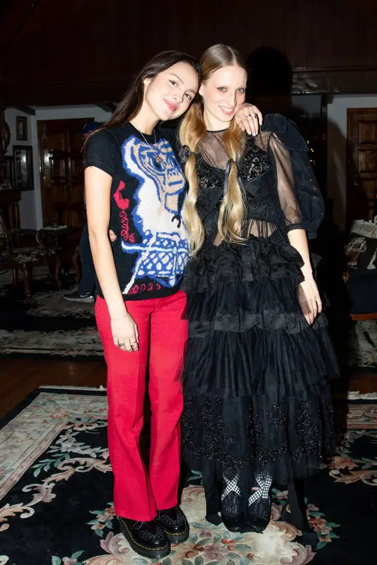 Olivia Rodrigo outfit in Marc Jacobs, Dr. Martens, and Chanel, 2021