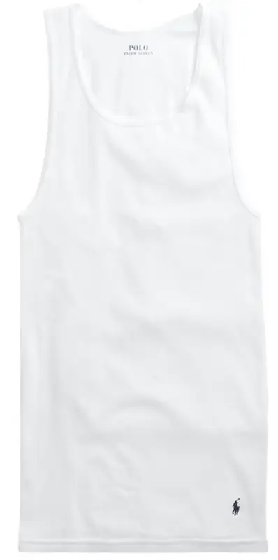 Polo Ralph Lauren Cotton White Tank Top $14