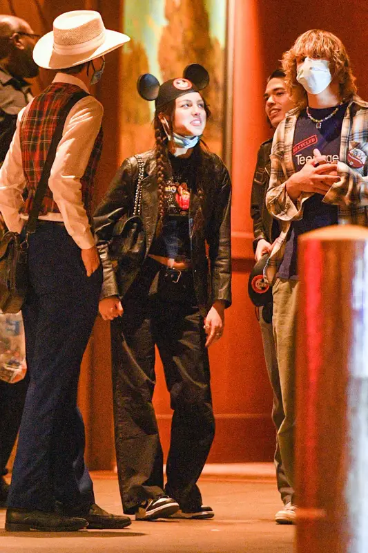 Olivia Rodrigo outfit in Nike, Chanel, and Beepy Bella, 2022