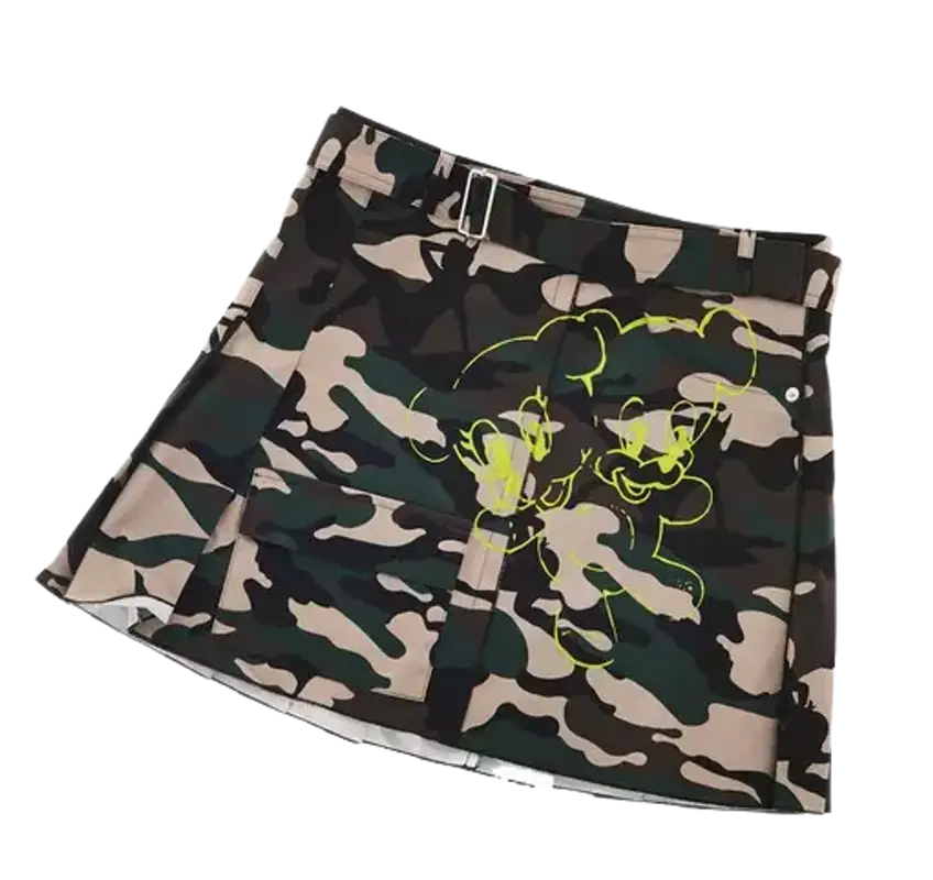 Marc Jacobs Demon Camo Mini Skirt $215