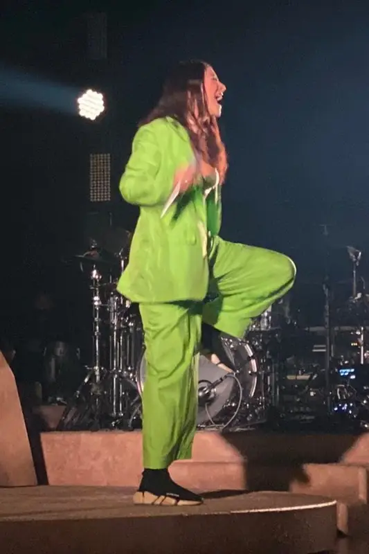 Lorde outfit in Dries Van Noten, Isa Boulder, and Balenciaga, 2022