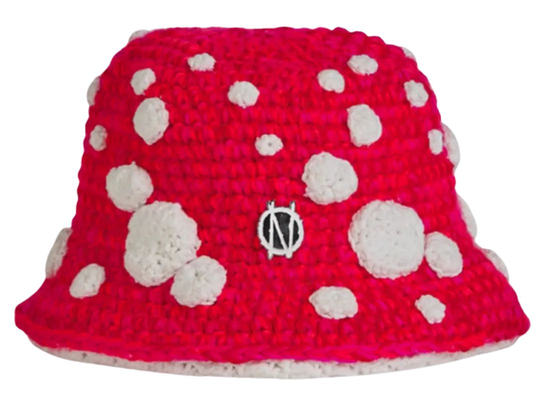 99%IS Mushroom Red Bucket Hat $525