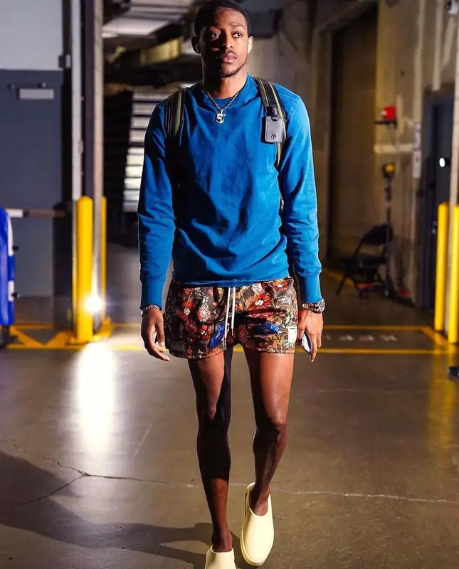 De'Aaron Fox outfit in Ryoko Rain, 2022