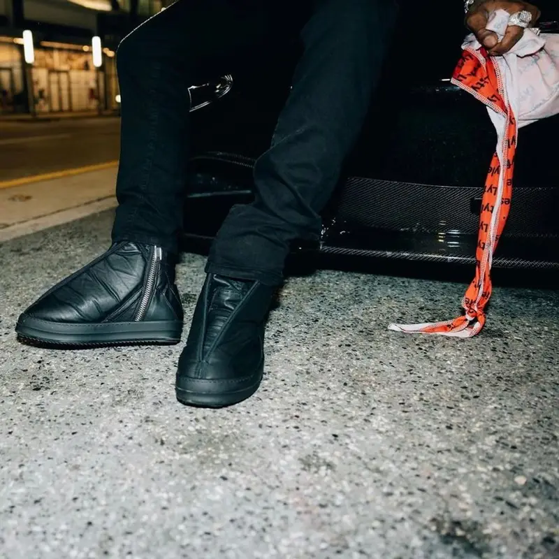 Tory Lanez outfit in Prada, Amiri, and Rhude, 2022