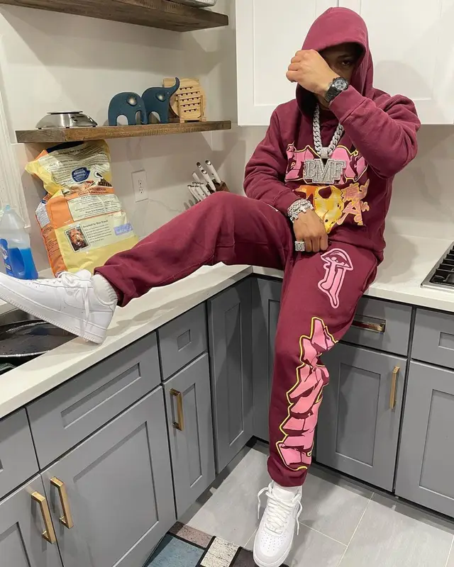 Lil Meech outfit in Itami and Nike, 2022