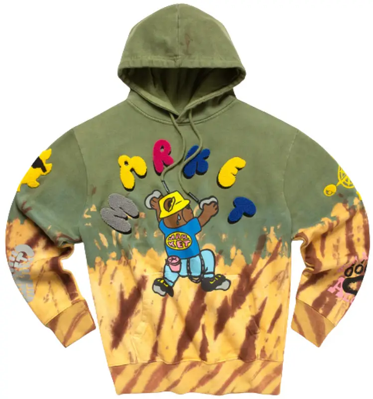 Market Chenille Tie-Dye Hoodie $100