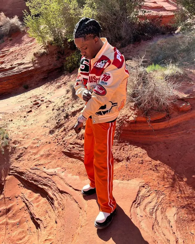 Jackboy outfit in Diesel and Bottega Veneta, 2022