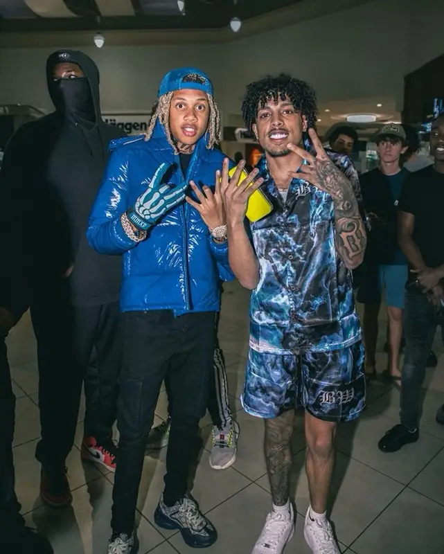 Shmurkio outfit in Gucci, Yunng Gods, and Guapi, 2022