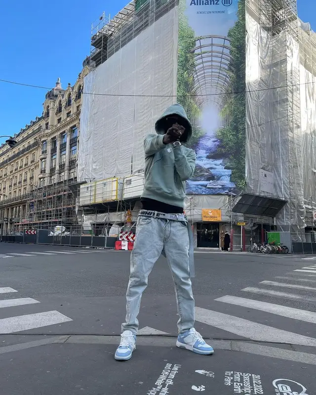 Unknown T outfit in Off-White, Gentle Monster, and Places + Faces, 2022