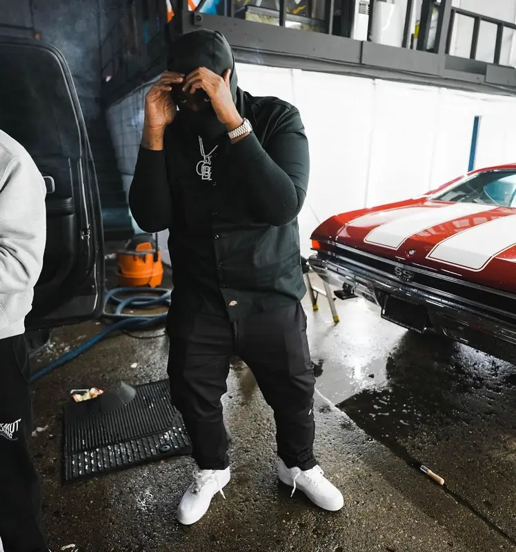 Peezy outfit in Dickies, Supreme, and Nike, 2022
